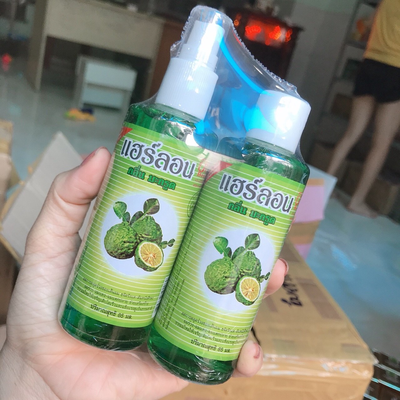 [HCM]Cặp 2 Chai XỊT BƯỞI KÍCH MỌC TÓC CITRUS THÁI LAN