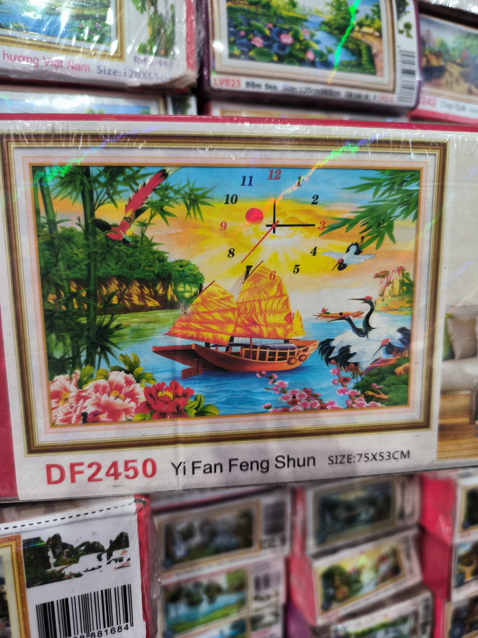 Tranh Đính Đá Cao Cấp Đá ABC Thuận Buồm Xuôi Gió (tổng hợp nhiều mẫu kích thước)