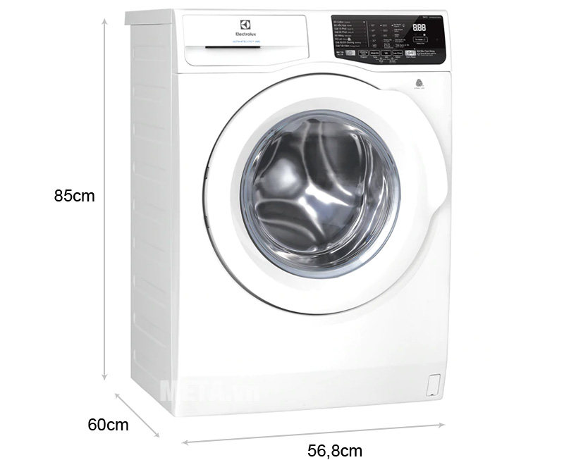 [Trả góp 0%]Máy giặt Electrolux 8kg lồng ngang EWF8025EQWA