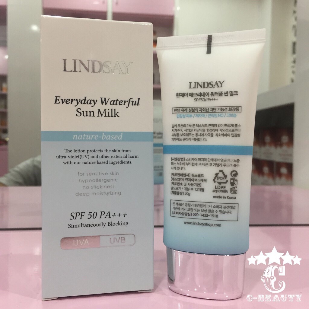 Kem chống nắng LINDSAY - SPF 50+