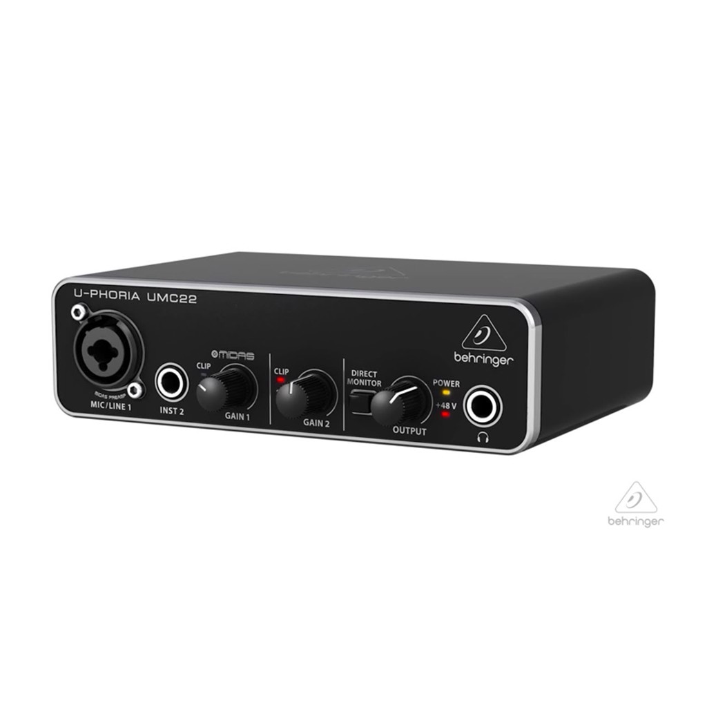 Behringer Uphoria UMC22 - Sound Card Thu Âm 48v
