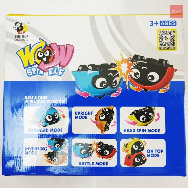 Bộ đồ chơi 12 con quay bọ rùa siêu ngầu