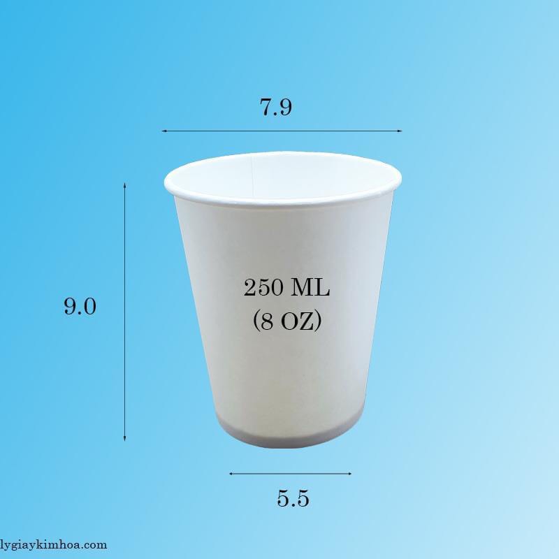 50 LY GIẤY 250 ML  (8 OZ )