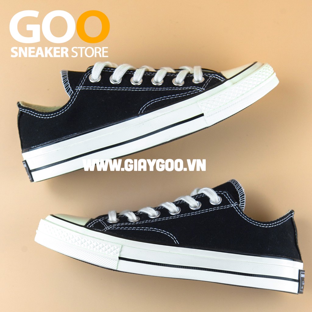 [ HÀNGREP ] Giày Thể Thao Sneaker Converse1970s Đen Thấp Cổ