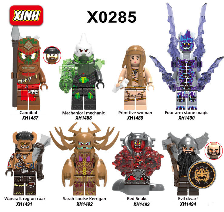 [HCM]Đồ chơi lắp ráp minifigure nhân vật X0285