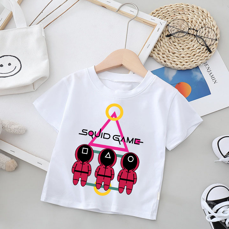 Áo squid game trò chơi con mực cho cả gia đình cực chất hot trend 2021