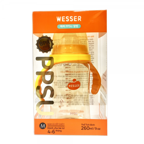 Bình sữa wesser ppsu 260ml