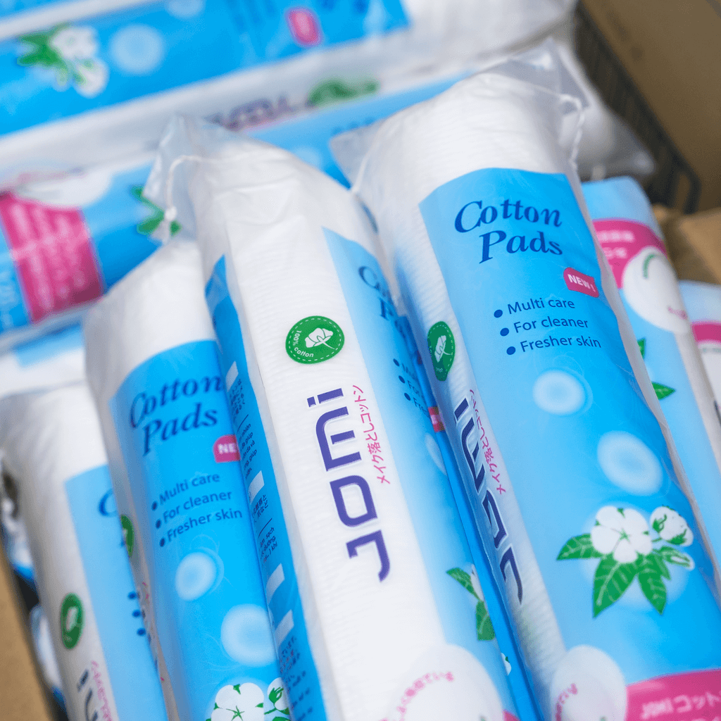 Bông tẩy trang tròn JOMI Cotton Pads 120 miếng