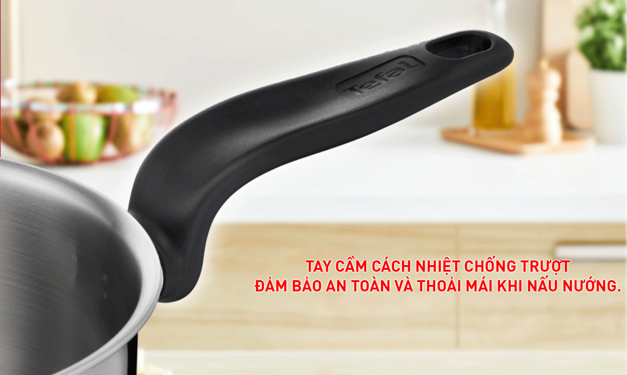 Nồi cán dài/ quánh Tefal Primary 18cm - Hình ảnh 7