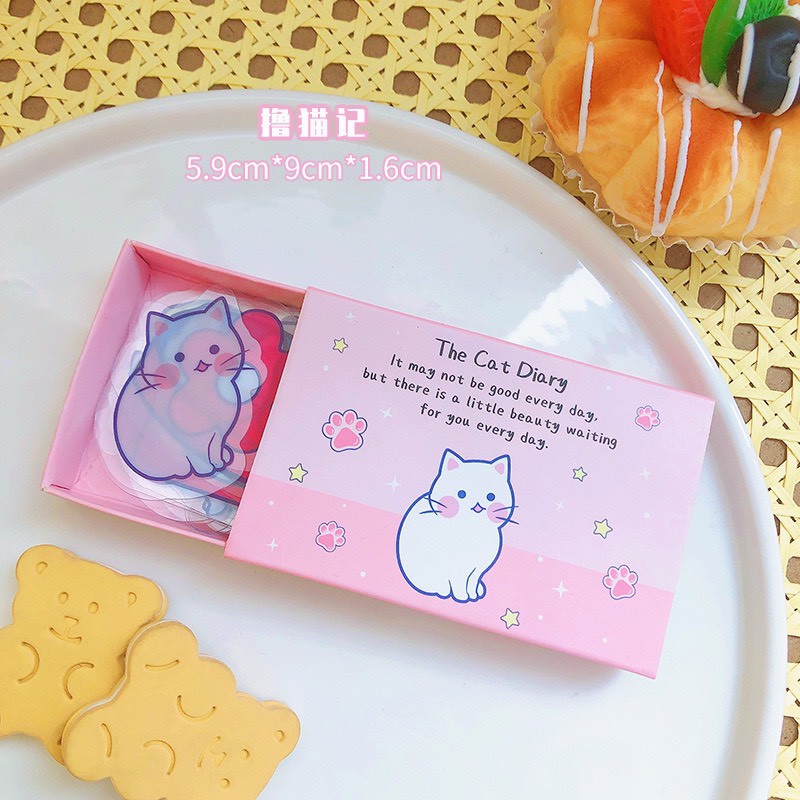 [ATKSHOP] Hộp 40 miếng sticker dễ thương