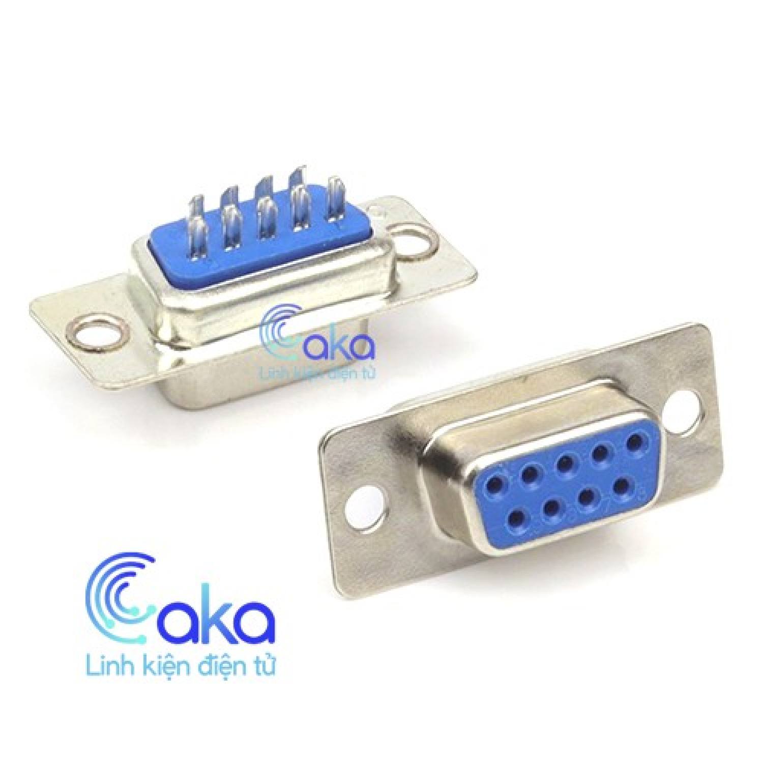 Đầu jack db9 cái rs232 cổng com 9