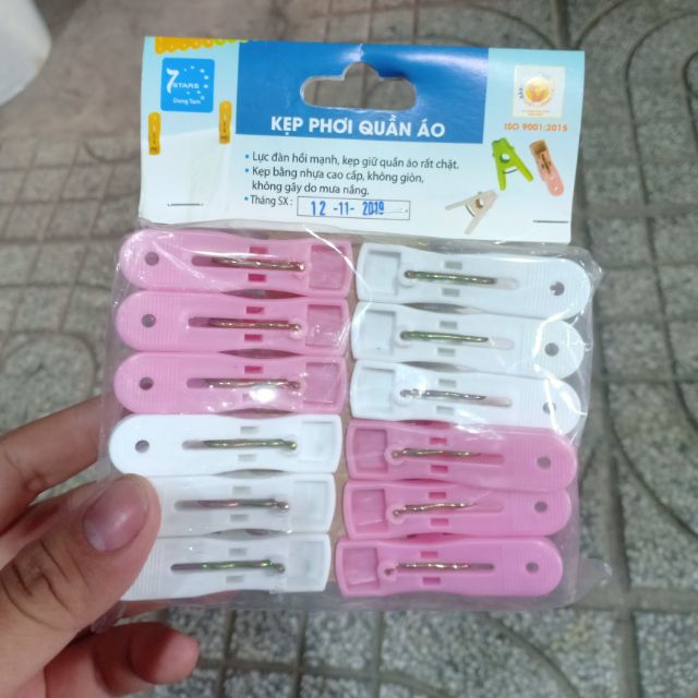 [HCM]Kẹp Phơi Quần Áo Nhựa Tốt Hiệu Đồng Tâm