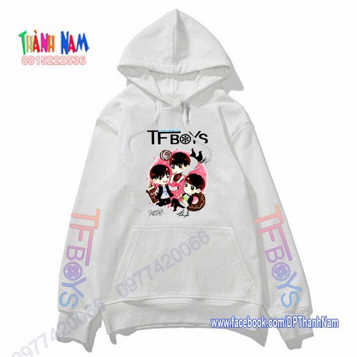 Áo Hoodie Tfboys, Áo Thu Đông Tfboys