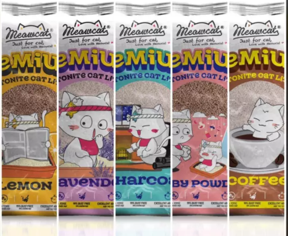 [HCM]Cát VỆ Sinh Meowcat Bentonite 5L