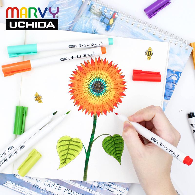 Bút cọ mầu Marvy Artist Brush ( Bán lẻ summer colours)