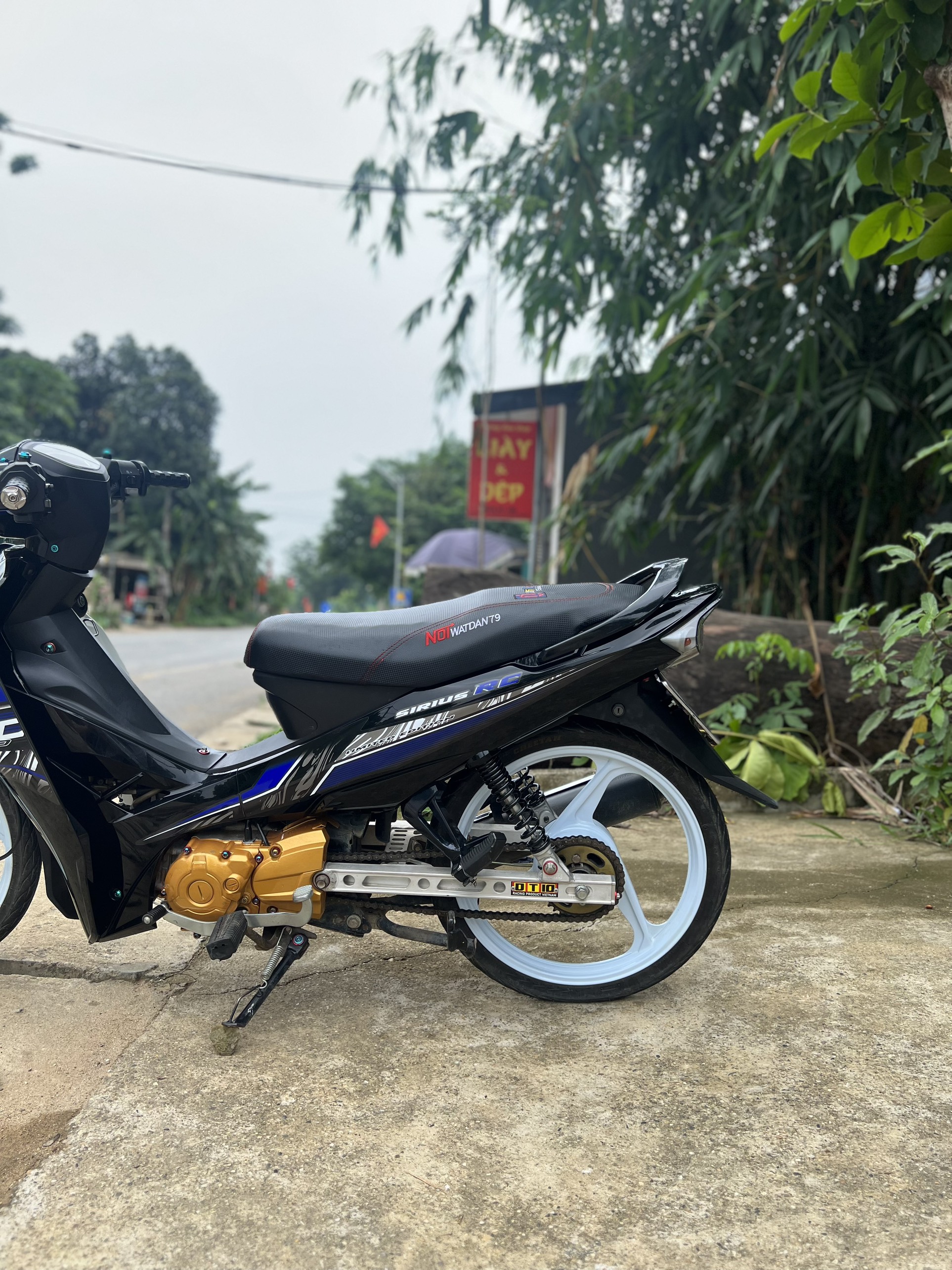 Tem rời sirius - mẫu rc - dán xe 50cc-110cc