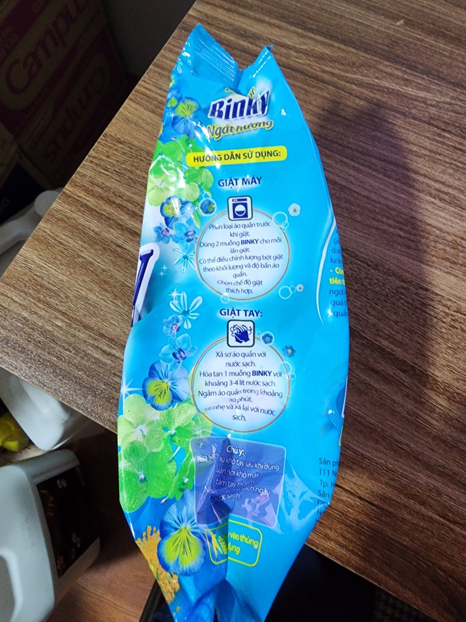 Bột Giặt BinKy 520g