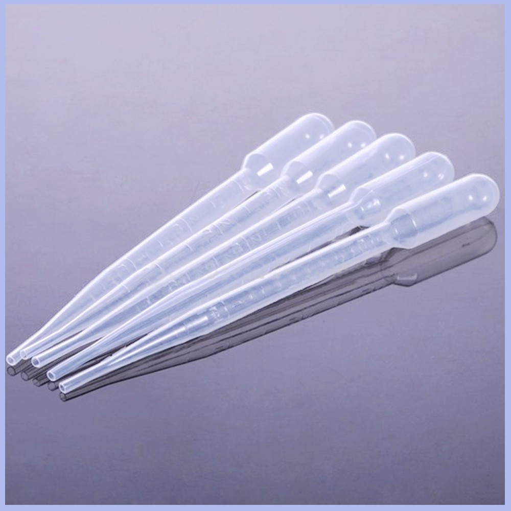 100 Pipet Pasteur - Ống hút nhỏ giọt 5ml