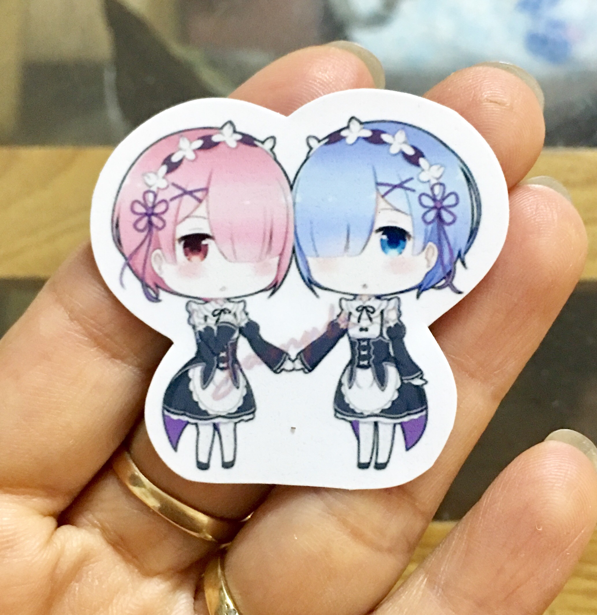 Ảnh sticker Re:ZERO combo 50 cái