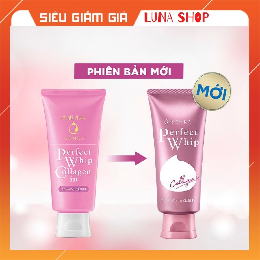 [MẪU MỚI] Sữa rửa mặt Shiseido Senka Perfect Whip