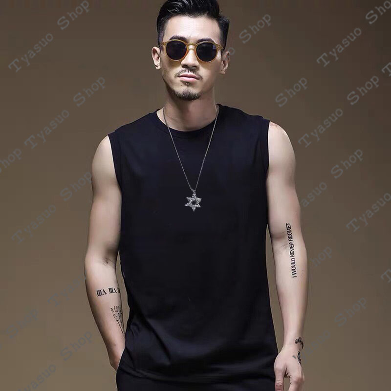 Áo ba lỗ nam Tyasuo thun 2 chiều mát