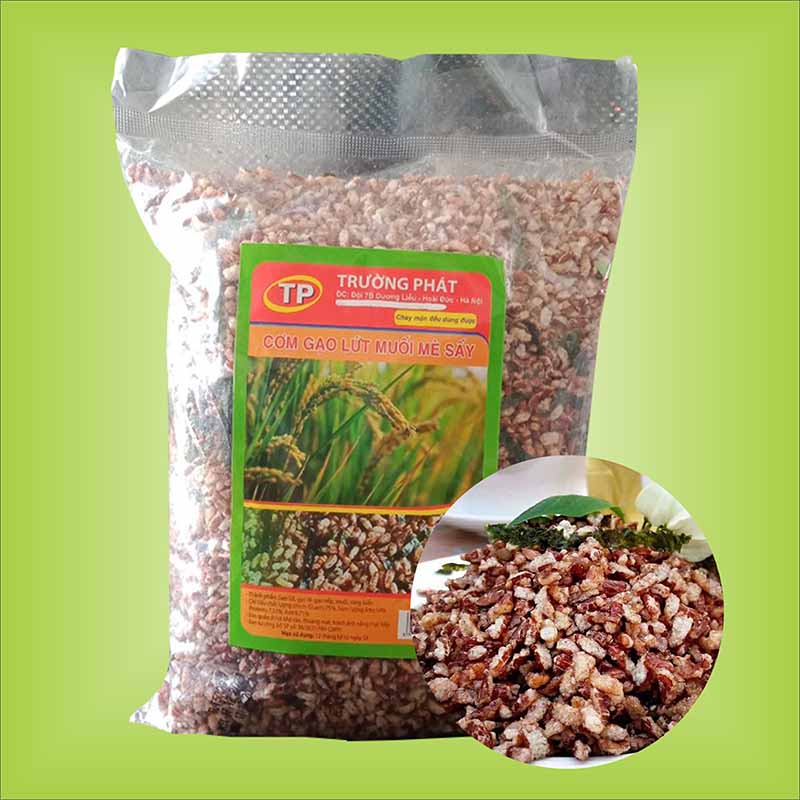 Cơm Gạo Lứt Rong Biển (sấy muối mè thơm ngon đậm đà).
