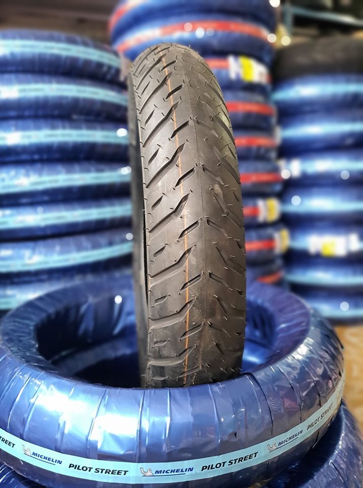 Lốp/vỏ xe máy Michelin 100/80-17 Pilot Street 2