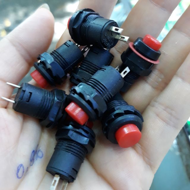 10 công tắc nhấn giữ 2 chân