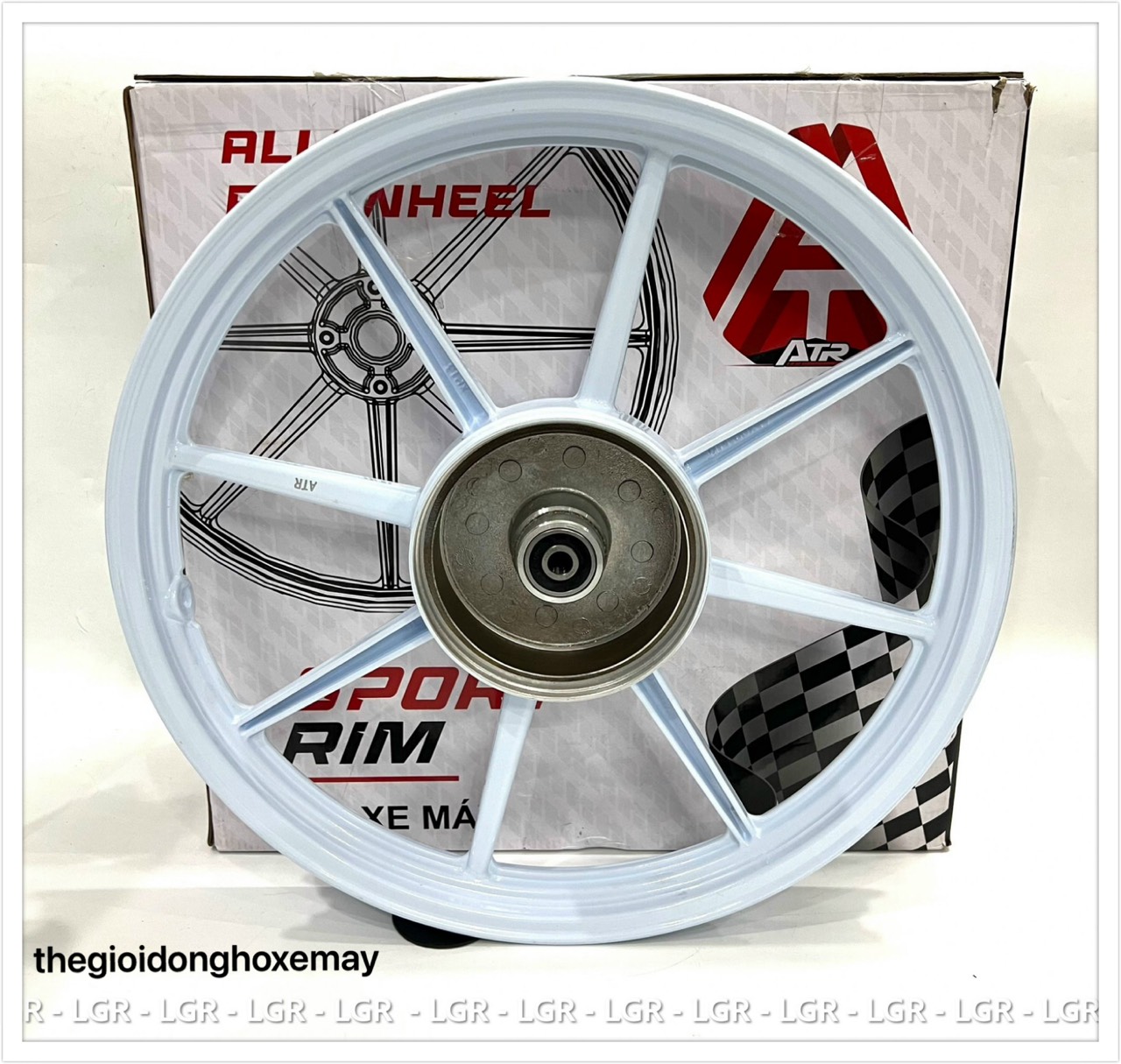 Mâm Enkei ATR 8 Cây Đúc Sirius, Ex2010 Lắp Đặt Như Zin
