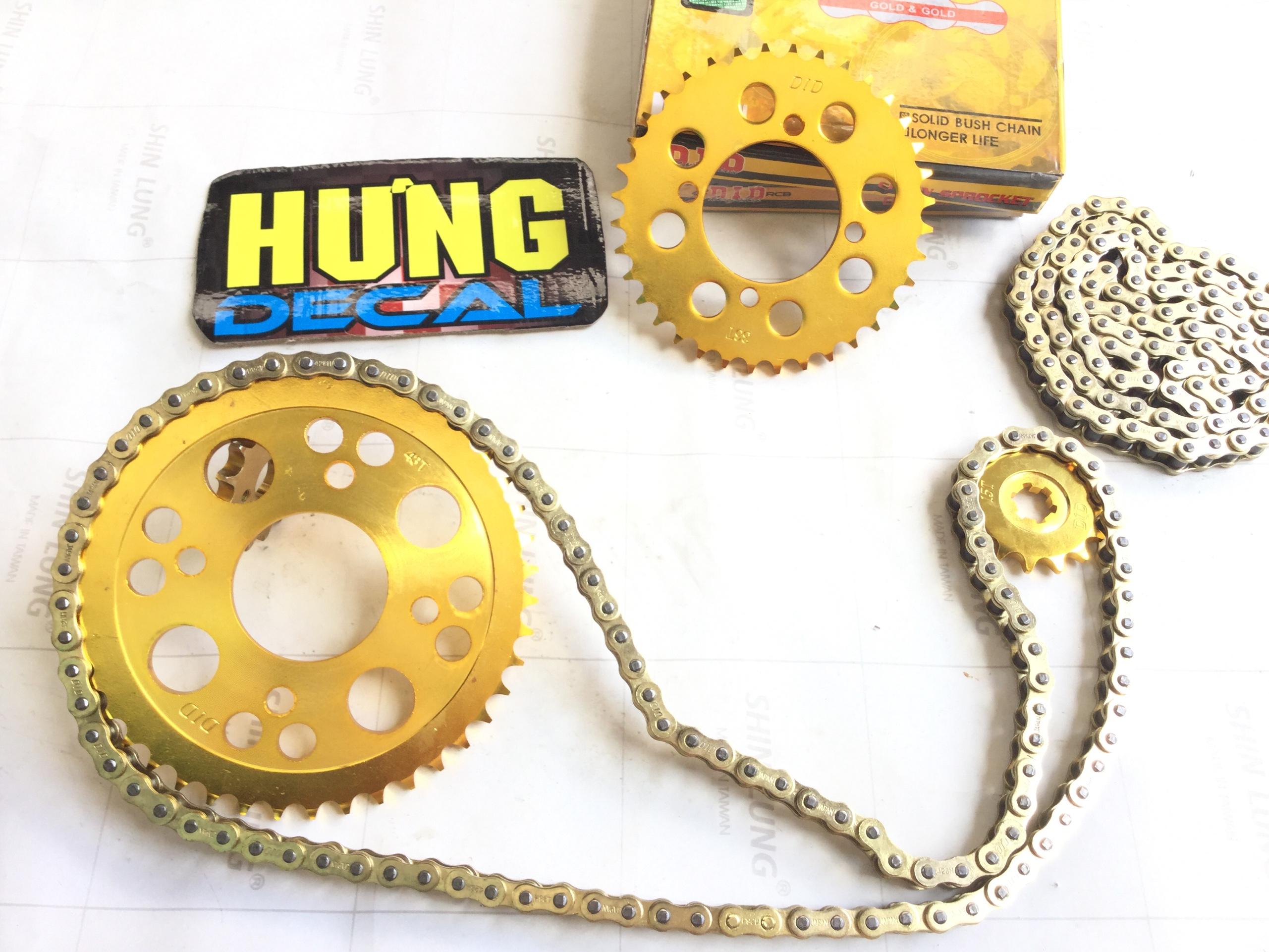 Nhông Sên Vàng Hàng Thái D.i.D Full bộ Đầy đủ  Winer , Sản Phẩm Chất Lượng, Gian Hàng Uy Tín, Giá Cả Cực Tốt, Mua Ngay.