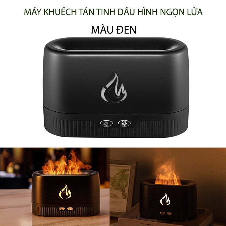 Máy xông tinh dầu hiệu ứng ngọn lửa rất đẹp