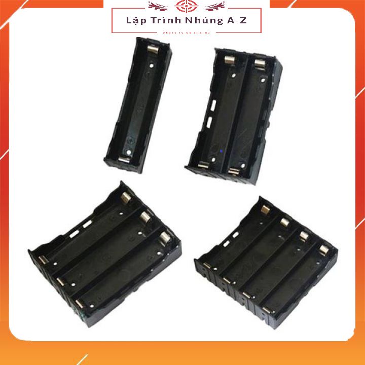 [Lập Trình Nhúng A-Z][G1] Đế Pin 18650 Có Chân Hàn/Dây Nối