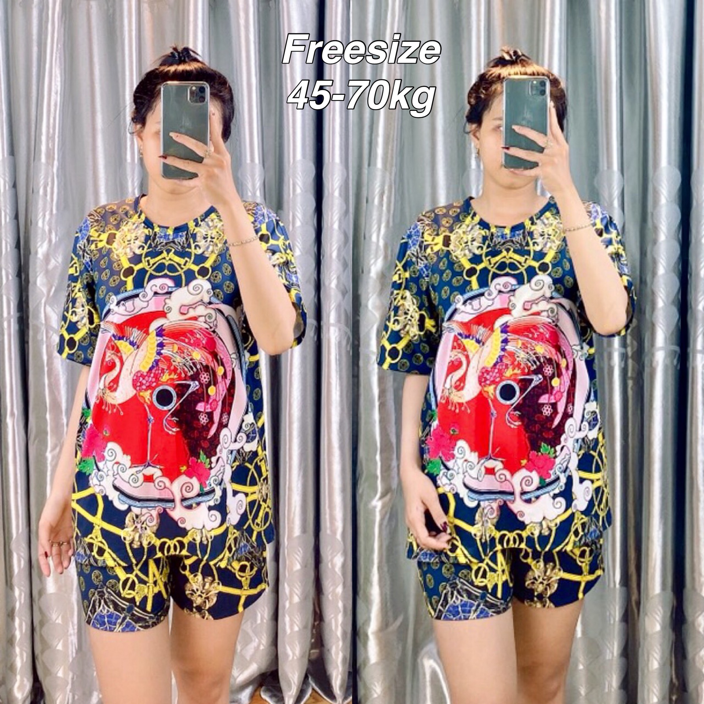 Set bộ lửng thun lạnh 3D hàng QC (FREESHIPMAX)