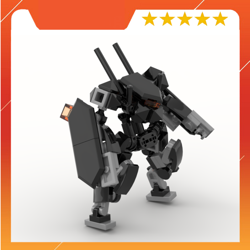 Đồ Chơi Lắp Ráp Robot Moc Mech Stamp
