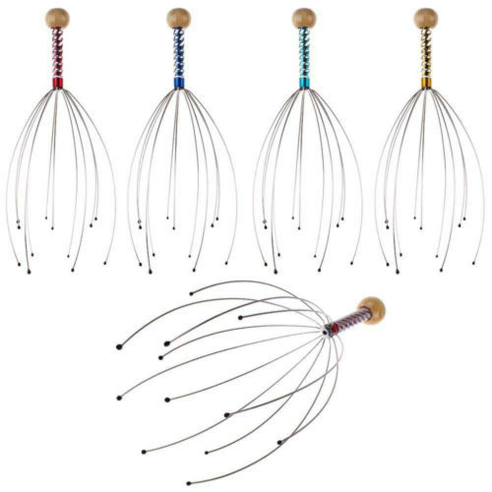 [HCM]Cây Massage Đầu Bạch Tuộc Thư Giãn Head Massager