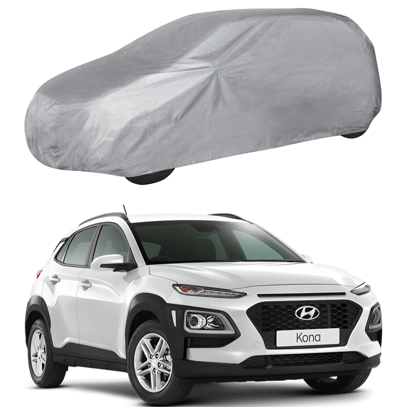 Bạt Phủ xe Ô Tô Hyundai Kona Vải Dù OXFORD Siêu Bền, Bạt Trùm Xe Hơi Chống Nắng Mưa Bảo Vệ Xe