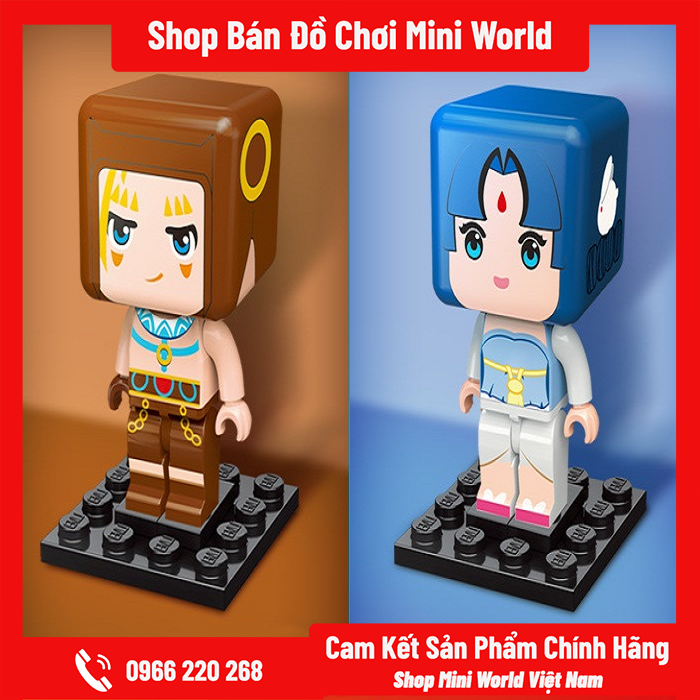 Mô hình Mini World Nhân Vật Bí Ẩn Series 1 [Trọn Bộ Gồm 8 Hộp]