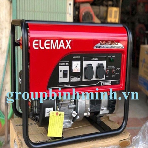 Máy Phát Điện Chạy Xăng Elemax SH3200EX 2.2KVA