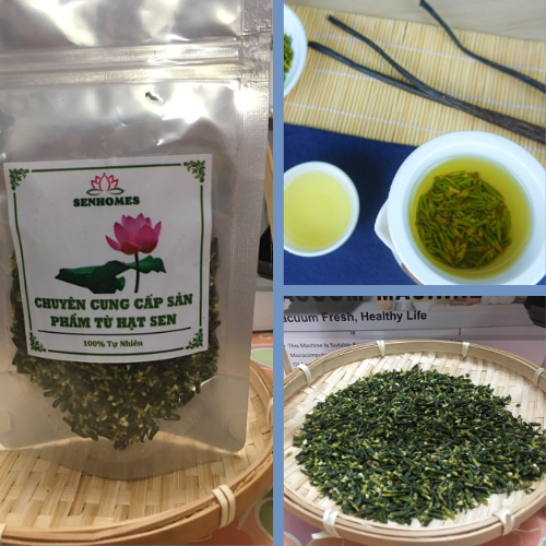 Tâm sen sấy khô SENHOMES 500g