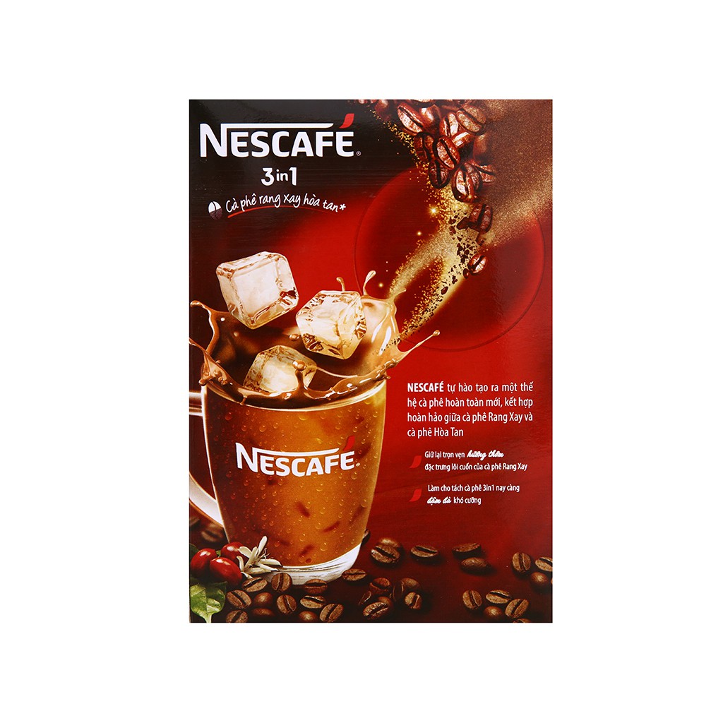 Cafe sữa NesCafé (hộp 20 gói * 17g)