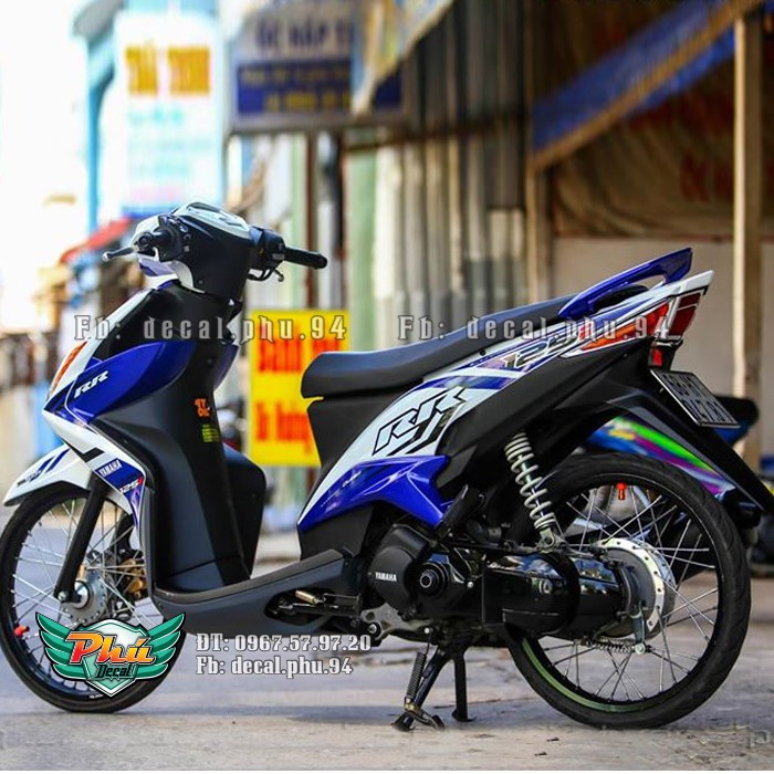 Tem rời Luvias RR trắng xanh (P)