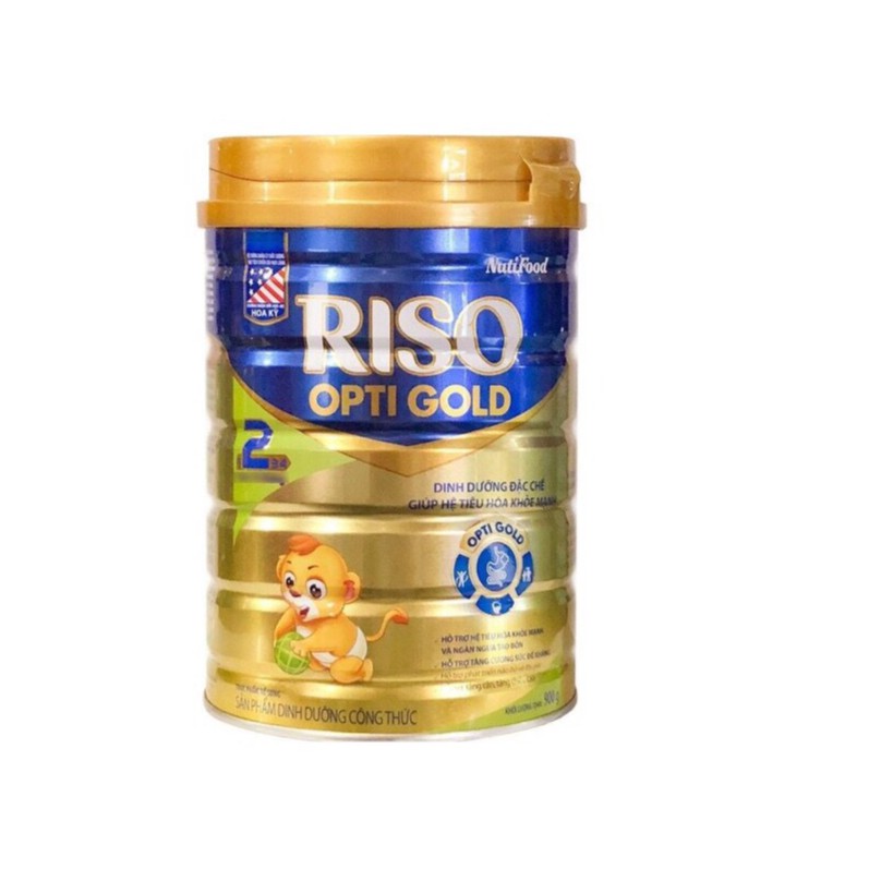 [HCM]Sữa bột Riso opti gold 2 850g