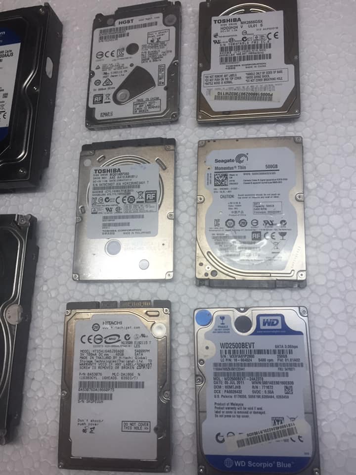 Ổ cứng HDD Laptop 1T chuẩn SATA - 6 ổ đĩa khác nhau