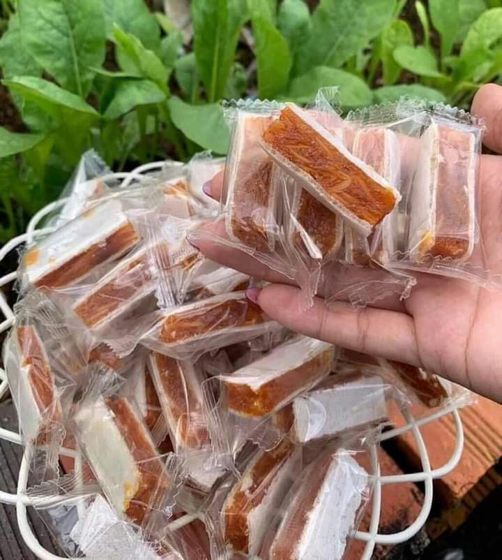 Kẹo mít + khóm +cơm dừa non 500g