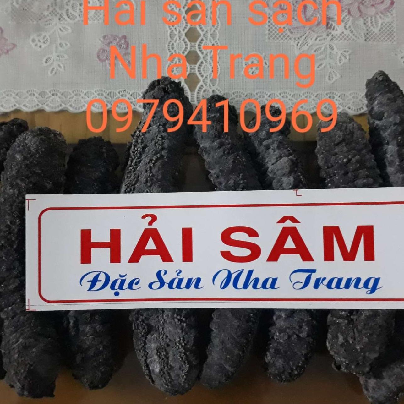 500gr Hải sâm đen. hải sâm loại đặc biệt. Dưa chuột biển