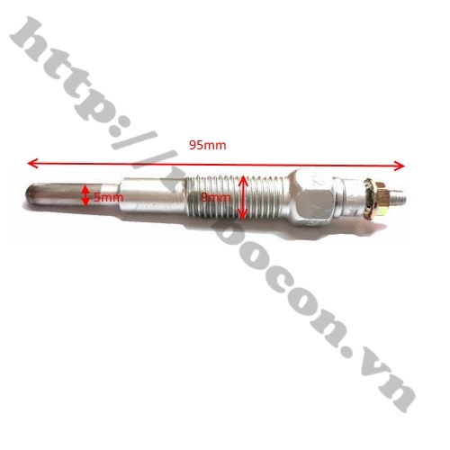 BUGI SẤY 24V CHÂN DÀI CÔNG SUẤT CAO