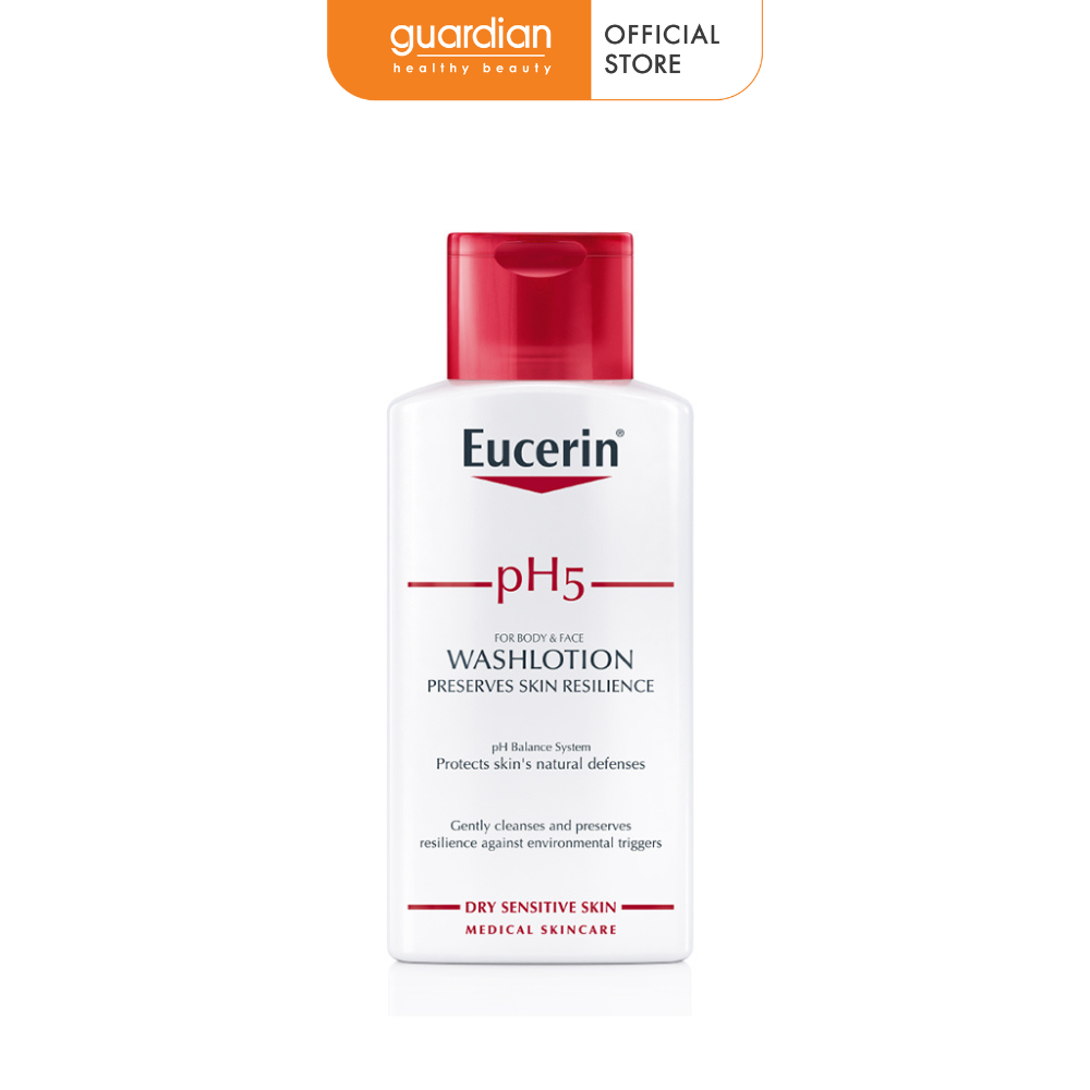 Sữa tắm cho da cơ thể nhạy cảm eucerin ph5 washlotion 200ml