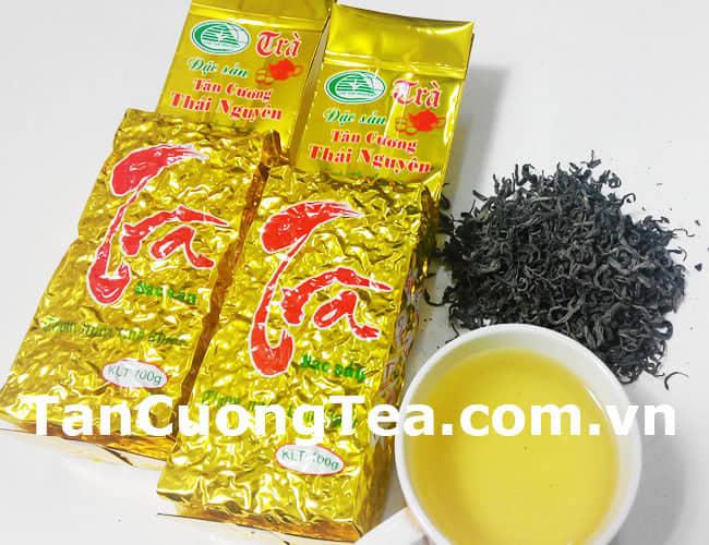 [SIÊU SALE ] 1KG trà tân cương   10 BAO HÚT CHÂN KHÔNG X 100G