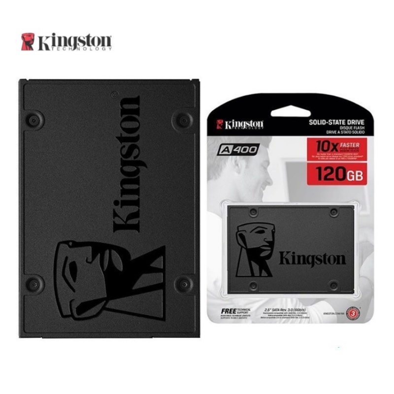 Ổ cứng SSD Kingston A400 120GB/240GB/480GB 2.5 inch SATA3 (Đọc 500MB/s - Ghi 320MB/s). Tặng Cap SATA 3