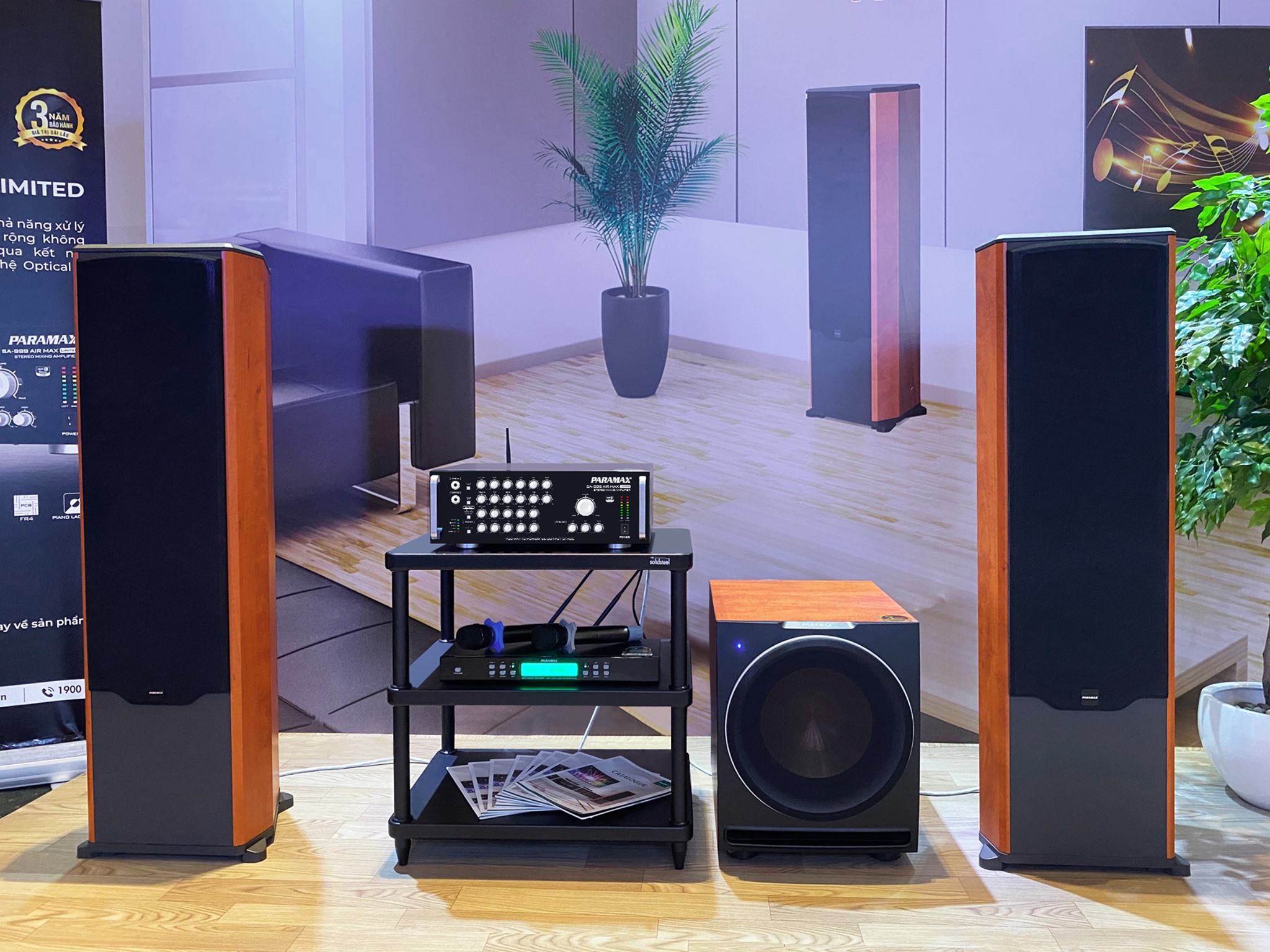 Vang Số Paramax DX-2500 AIR DSP Hàng Chính Hãng